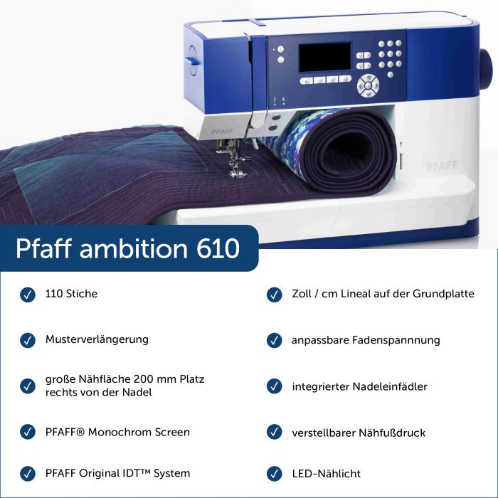 Pfaff ambition 610 – Bild 2